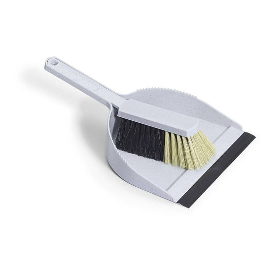 Fejebakke plast med støvkost grå