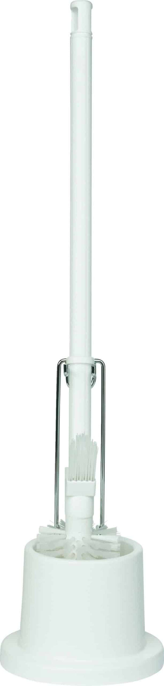 WC-børste stiv m.skål og langt skaft