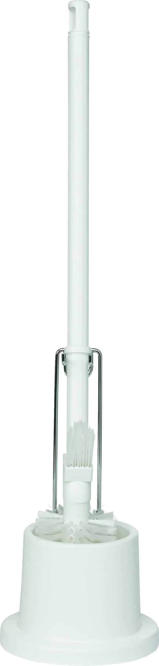 WC-børste stiv m.skål og langt skaft