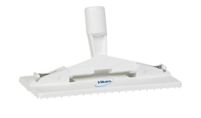 Skurenylonholder t/skaft hvid