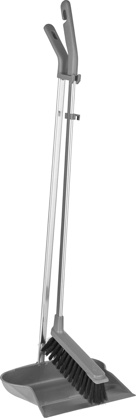 Langskaftet fejeblad med kost, plast u/læbe