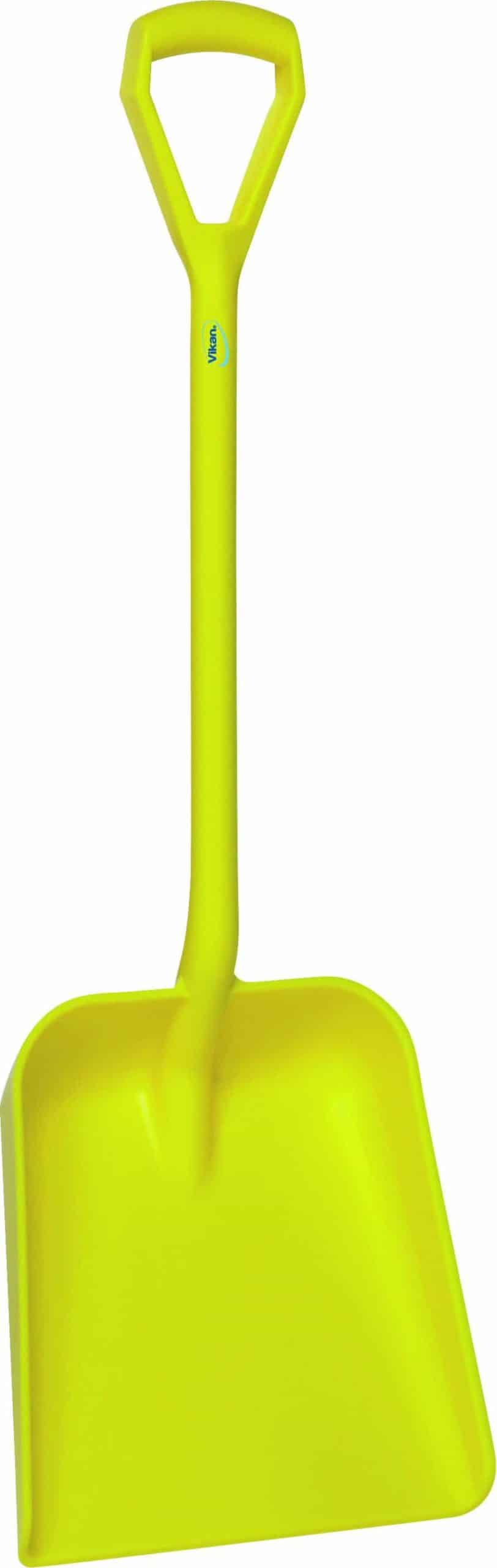 Skovl, kort, stor blad, flere farver.