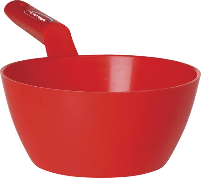 Øse, rund, 1. ltr., flere farver.