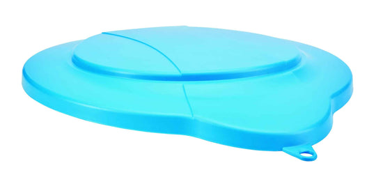 Låg til 12 ltr. spand, Sort, blå og rød