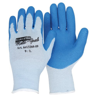 Grabber handske m/latex struktur i hånd