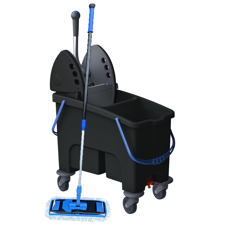 Rengøringsvogn Nordic Recycle Speed Mop System 16+24 L Komplet