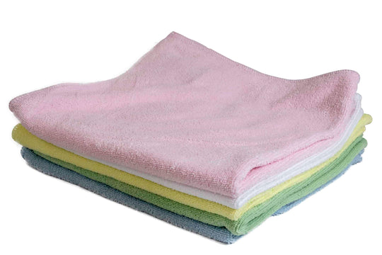 Microfiberklud  40 x 40 Svanemærket Rød