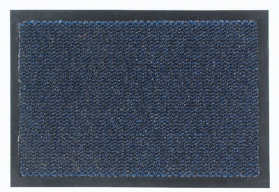 Saphir 90 x 150 cm. Blå meleret