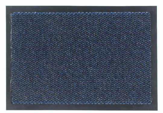 Saphir 90 x 150 cm. Blå meleret