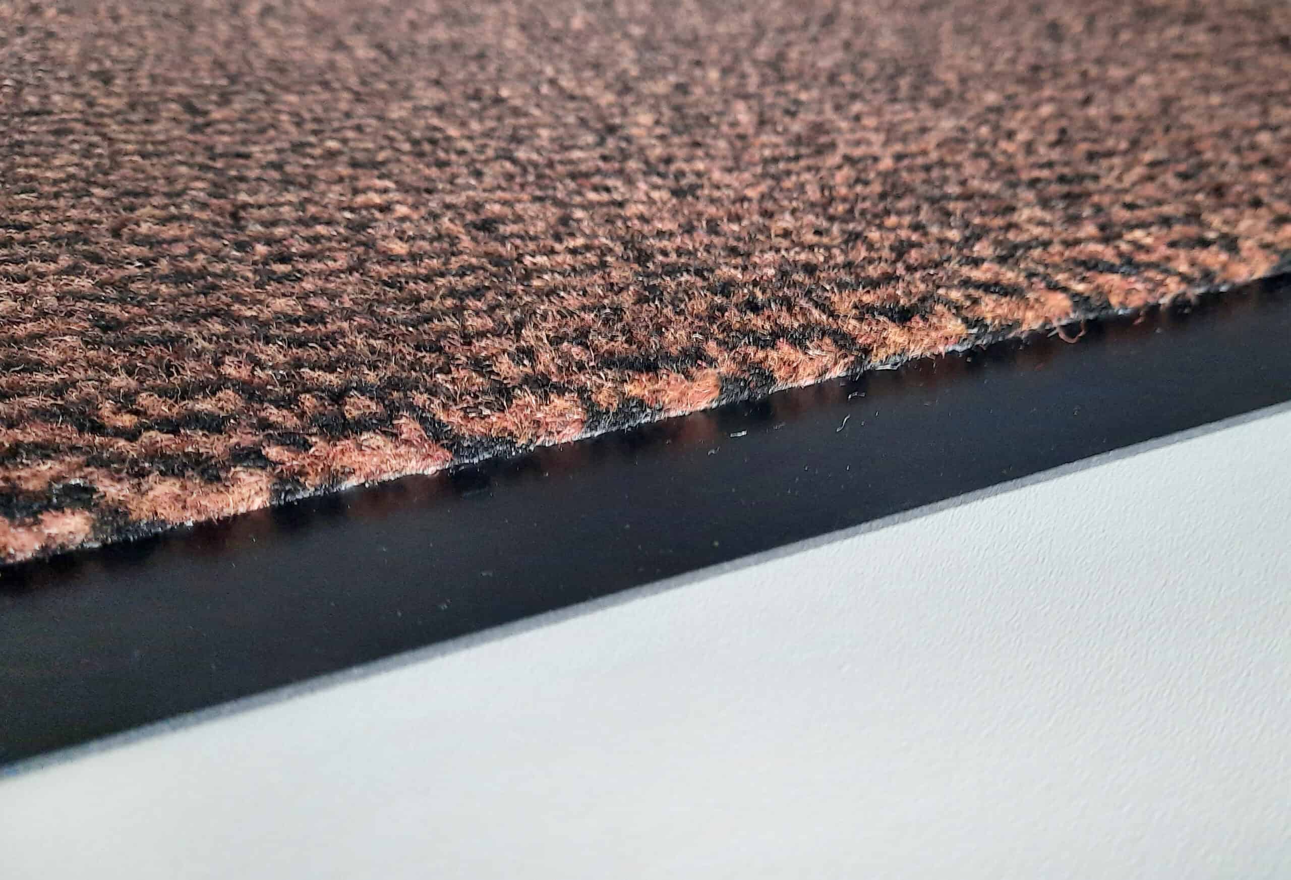 Saphir 120 x 180 cm. Meleret, Rød