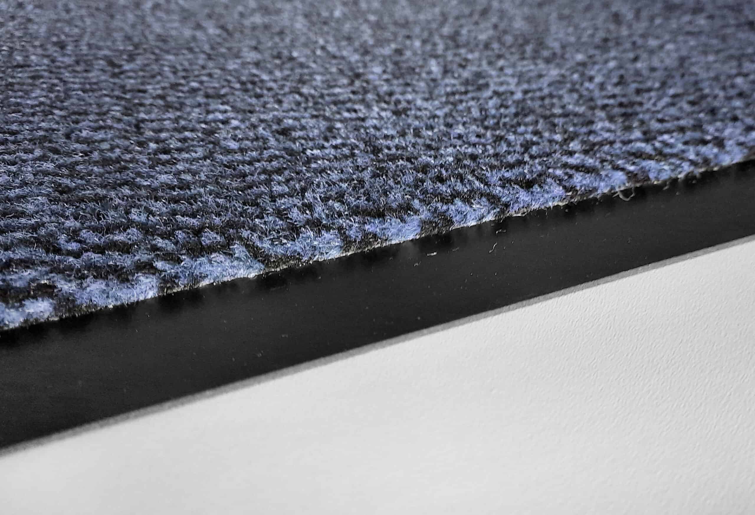 Saphir 60 x 90 cm. meleret Blå