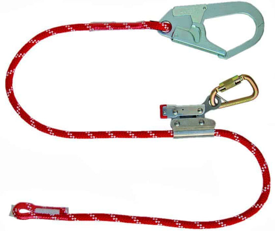 Støttestrop m/rebklemme, 2m