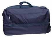 Travelbag m/hjul, sort