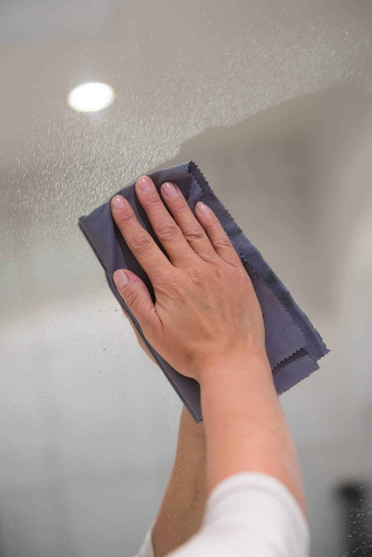 Mikrofiber polerklud, 40 x 40 cm, Grå