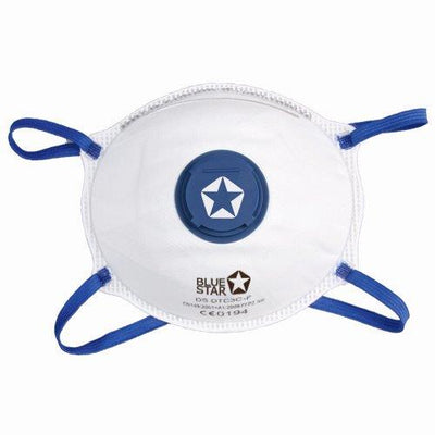 15 stk. støv/engangsmasker m. ventil (FFP3)