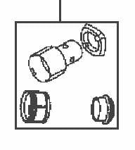 Slangekoblingskit 38mm. GD 910
