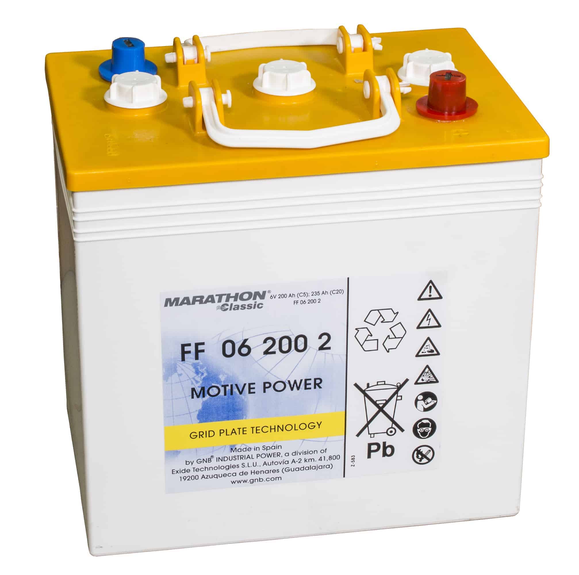 Batteri 6V 200A wet Semi-traktion