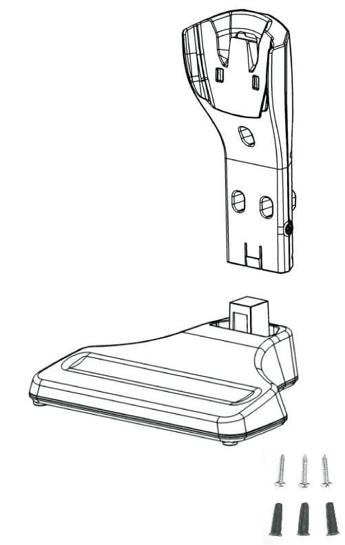 Ladefod uden lader til Handy 2in1