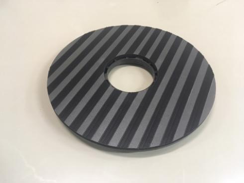 Rondelholder 20'' Ø508 mm. Velcro