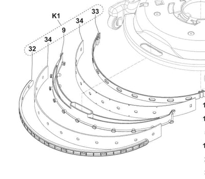 Komplet sugefod SC351