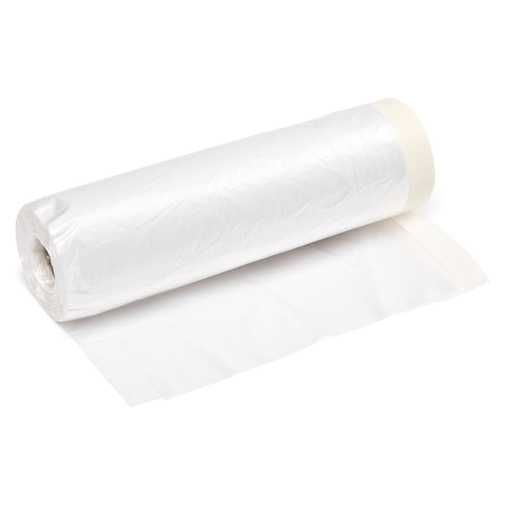 Afdækningsplast 24 stk.140 cm. X 20 m. med tapekant