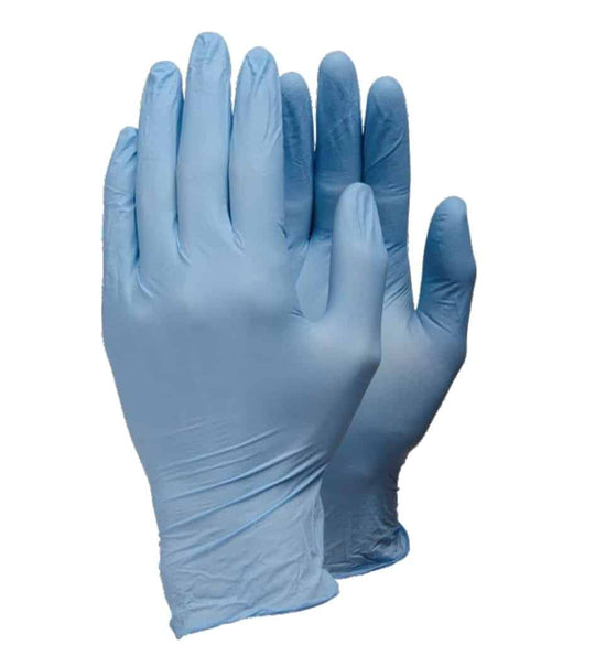 Fit-On Nitrilhandske blå PF 100 stk. S-XL