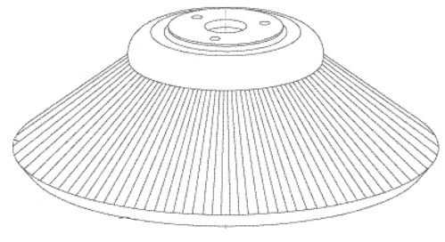 Børste, side til SW750/Floortec350