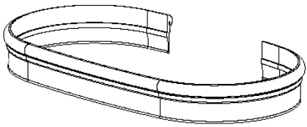 Børsteinddækningssæt, 750 mm