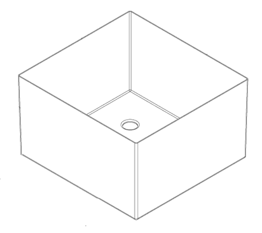 Batteri beholder