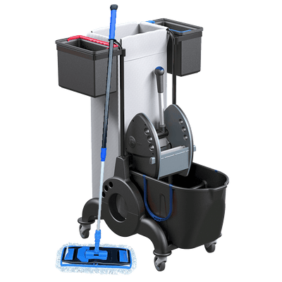 Rengøringsvogn Nordic Recycle Speed Mop Kombi Komplet