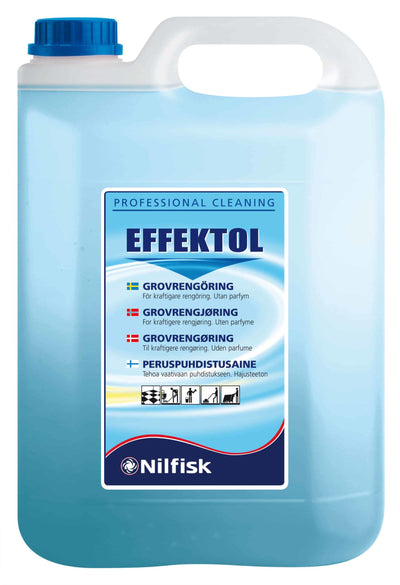 Grundrengøringsmiddel til gulvvaskemaskine, 5L lavtskummende