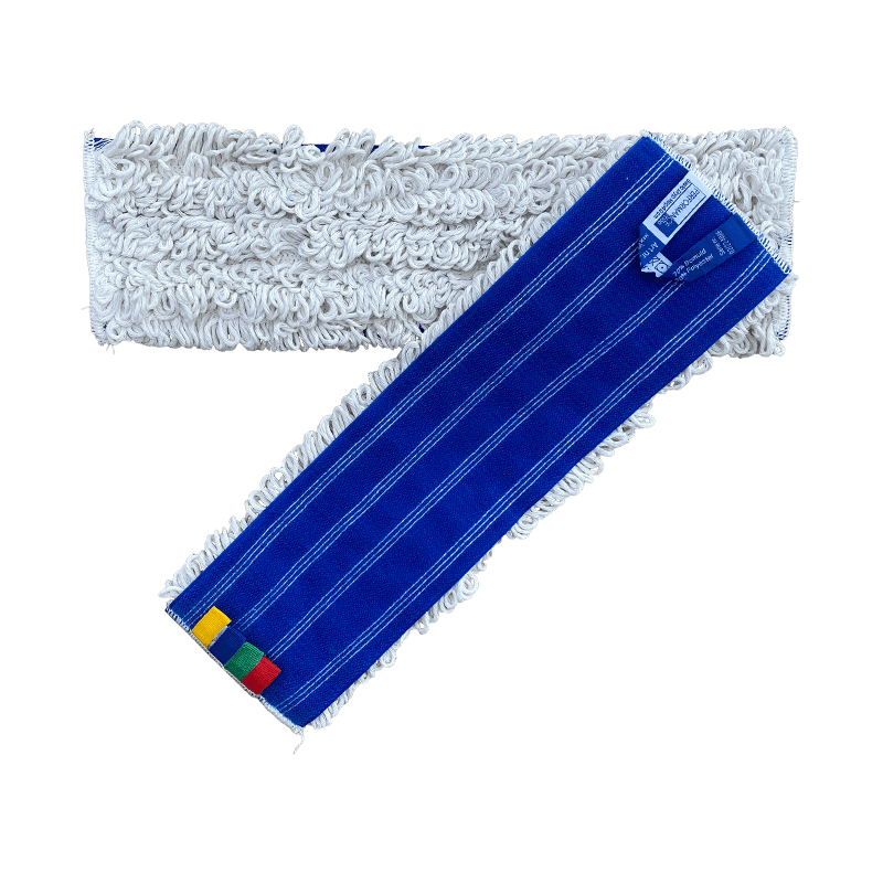 Drypgarn moppe m/velcrobagside, 43/47 cm