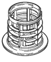 Filter Support cagekit Attix 7 serie