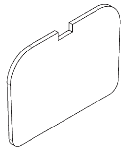 Filter, udblæsning GD5/10 3 stk.