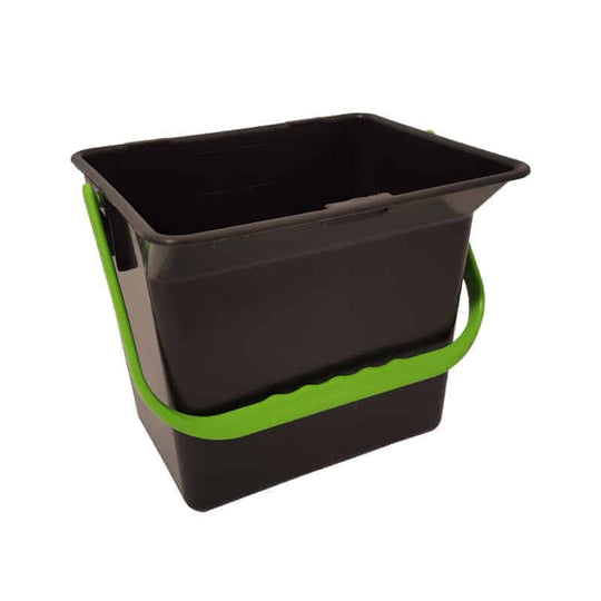 Plastspand 6 L sort m. flere farver