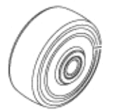 Hjul D.51 Grey PKD 1 stk.