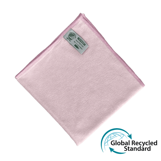 Mikrofiberklud, 40 x 40 cm. Svanemærket ReCycle flere farver