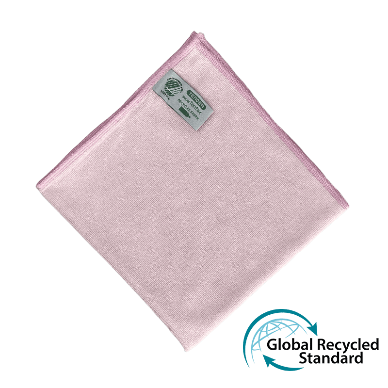 Mikrofiberklud, 40 x 40 cm. Svanemærket ReCycle flere farver