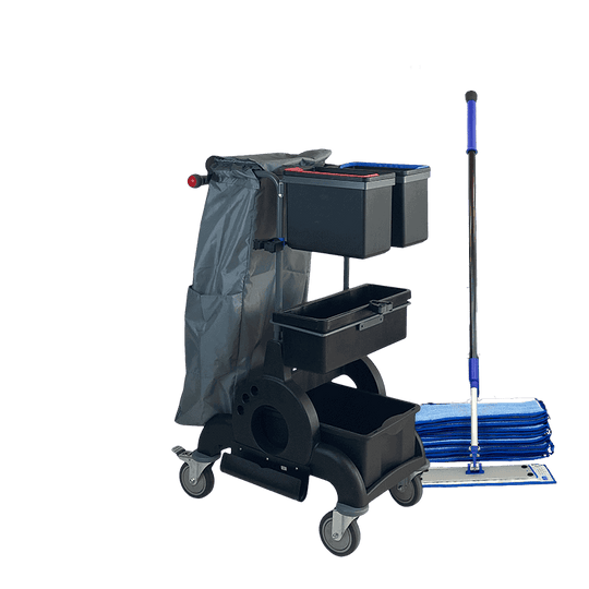 Rengøringsvogn Nordic Recycle Ultra Smal Ready to Use