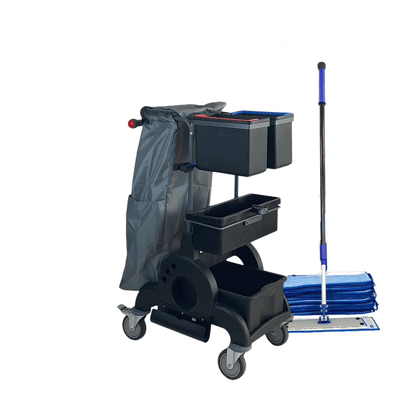 Rengøringsvogn Nordic Recycle Ultra Smal Ready to Use