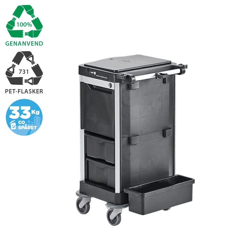 Rengøringsvogn Nordic Recycle Small DEMO