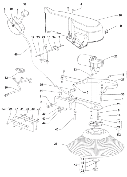 Sidekost Kit Venstre FL760