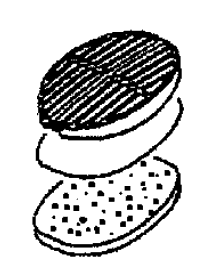 Filter, Udblæsning GM/GS80 Microstatic2 stk.