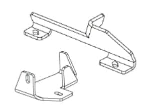 Batteri-monterings beslag kit 330/360a