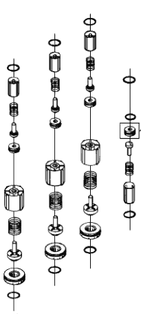 Rep.kit til ventiler Nept./KEW
