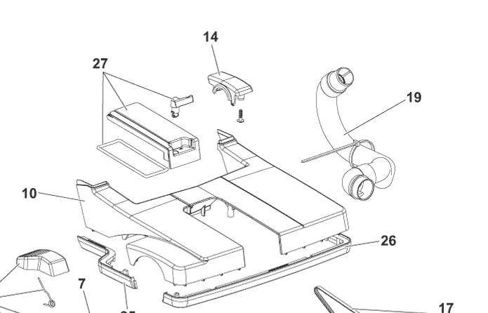 Cover for squeegee channel jet SC100