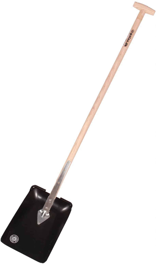 Graveskovl med tråd på begge sider