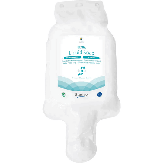 Sterisol ultra mild sæbe 0,7 L.