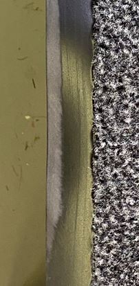 Granat 80 x 120 cm. Grå 2. sortering