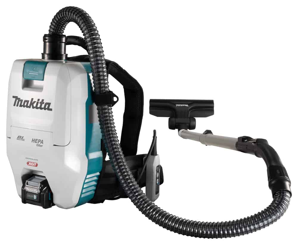 Makita rygstøvsuger 40v 2L XGT inkl. 1 batteri og lader